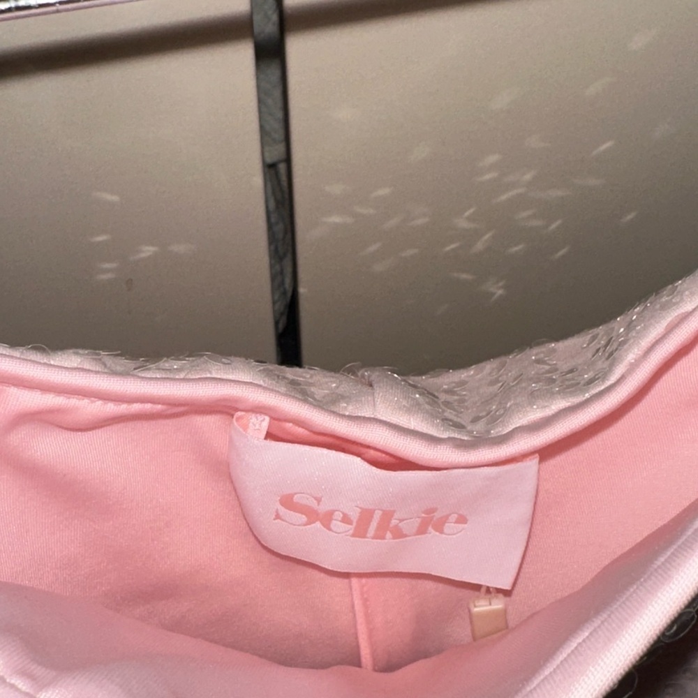 NWT Selkie Pink Sparkling Liasons Mini Corset Dress Dress & shorts Size XL - Picture 13 of 13